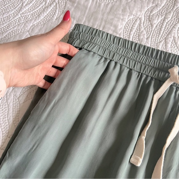 J. Crew - Eco Cupro Jogger Pant - Slate Green - Picture 5 of 11